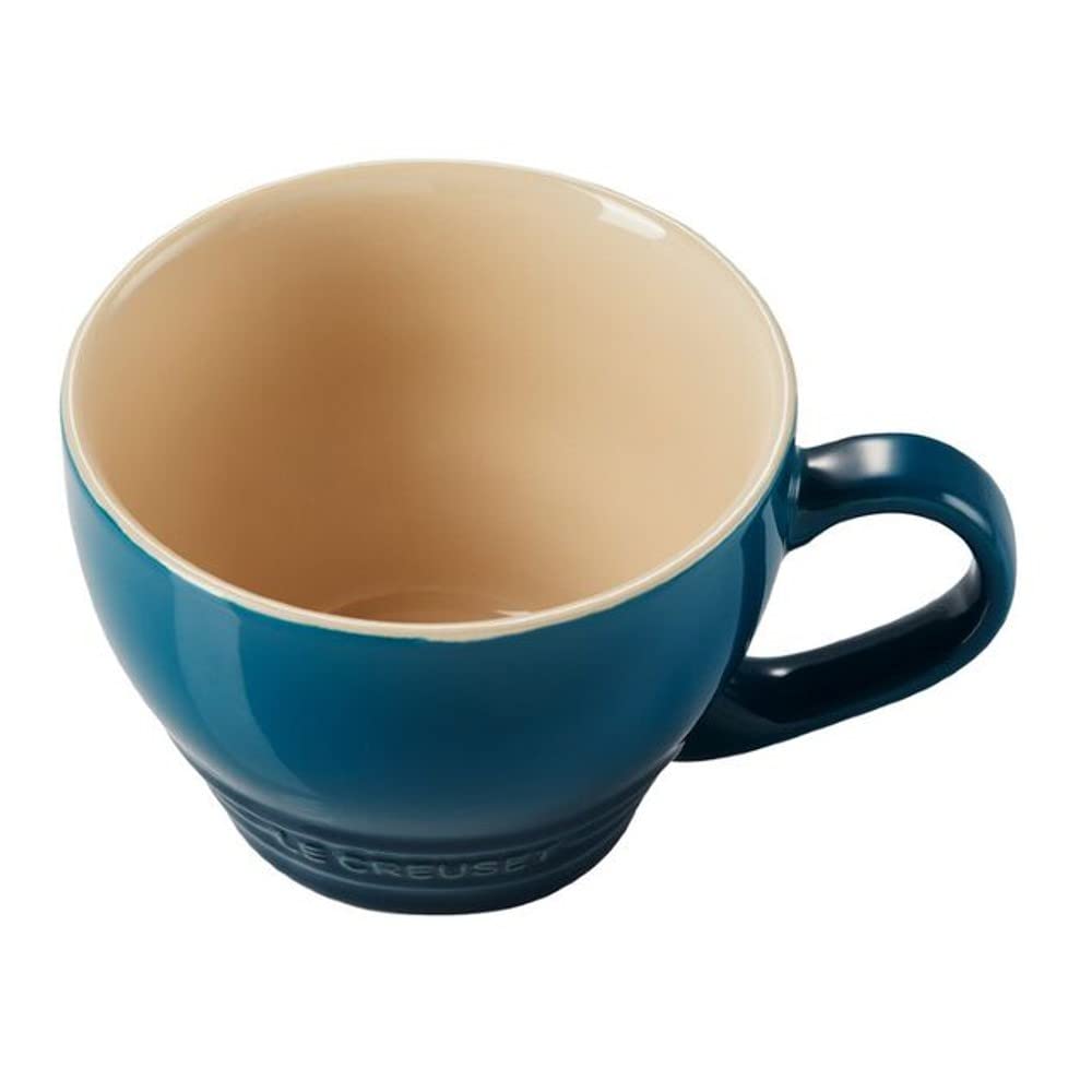 Le Creuset Stoneware Coffee Mug, 350 ml, Volcanic, 70302350900002