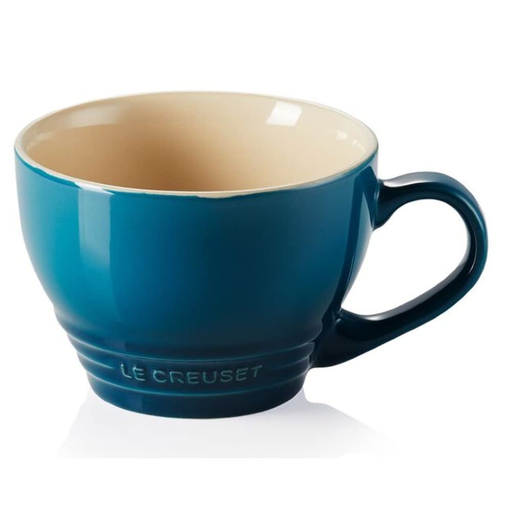 Le Creuset Stoneware Coffee Mug, 350 ml, Volcanic, 70302350900002