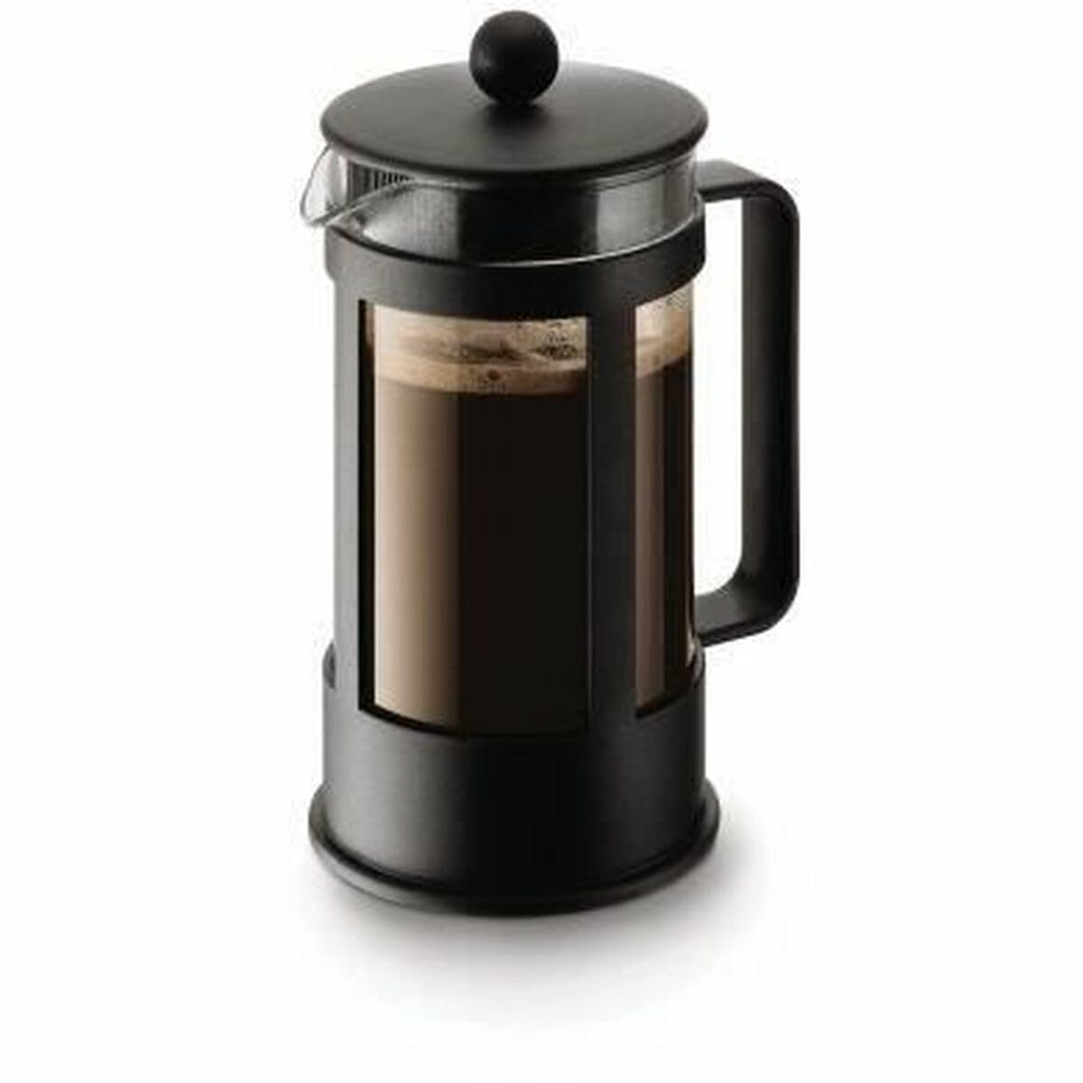 BODUM Kenya 3 Cup French Press Coffee Maker, Black, 0.35 l, 12 oz